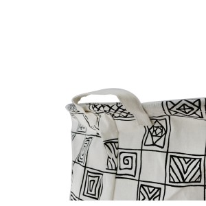 CESTO ORGANIZADOR DE POLIÉSTER COM ALÇAS NAS LATERAIS 49X40CM - 1400-I