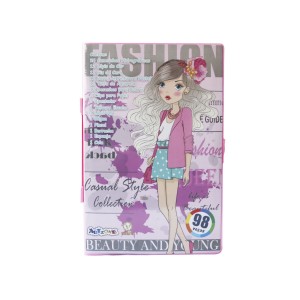 MALETA ESCOLAR DESENHO 98PÇS INMETRO ESTAMPA MENINA FASHION- MT98GIRL-E