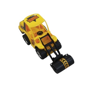 TRATOR ROLO COMPACTOR DE FRICCAO DE PLÁSTICO AMARELO 10CM X 23CM - LP0014-D