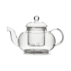 CHALEIRA EM VIDRO COM INFUSOR INTERNO 540 ML - VDA15003