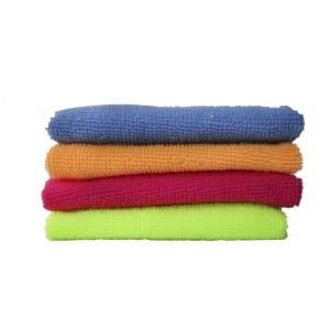 PANO PARA LIMPEZA 100 % POLIÉSTER COM 4 UNIDADES EM MICROFIBRA 35X35CM - CT3020