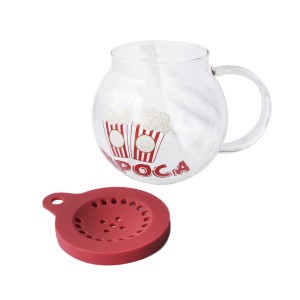 PIPOQUEIRA PARA MICROONDAS DE VIDRO BORISSILICATO 1,8 LITROS - 1390