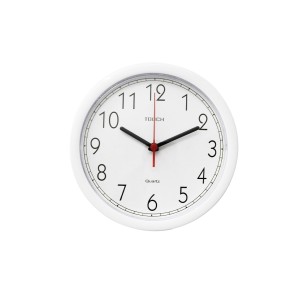 RELOGIO DE PAREDE DE PLÁSTICO 25 CM  - 411-BR