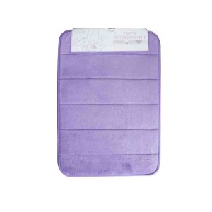 TAPETE PARA BOX DE BANHEIRO ANTIDERRAPANTE DE POLIESTER 40CMX60CM- WC409413-LL