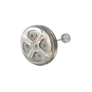 CAFETEIRA FRANCESA CREMEIRA DE INOX  12CM X 20CM 800 ML - TRC8602-C