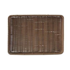 BANDEJA ARAMADA DE PLÁSTICO ORGANIZADORA  25X35CM - 96447-BG