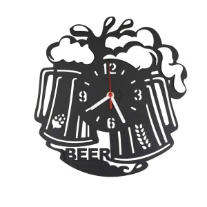 RELOGIO DE PAREDE BEER EM 2D MDF 30 CM - 18431