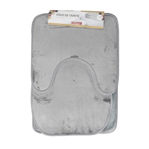 JOGO DE TAPETE DE BANHEIRO COM 03 PEÇAS - CA04088-CZ