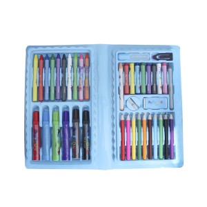 ESTOJO ESCOLAR COM 48 PEÇAS VÁRIOS CARROS - MT48BOY-C