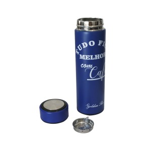 GARRAFA TÉRMICA COM INFUSOR DE 470 ML FOSCA - GDR0299-A4