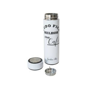 GARRAFA TÉRMICA COM INFUSOR DE 470 ML FOSCA - GDR0299-B4