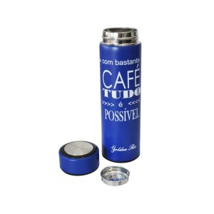 GARRAFA TÉRMICA COM INFUSOR DE 470 ML FOSCA - GDR0299-A3