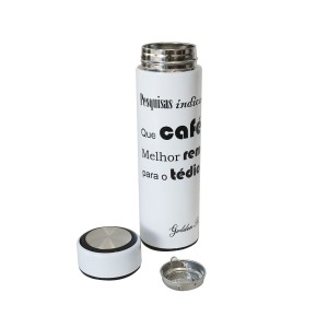 GARRAFA TÉRMICA COM INFUSOR DE 470 ML FOSCA - GDR0299-B3