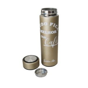 GARRAFA TÉRMICA COM INFUSOR DE 470 ML FOSCA - GDR0299-DOU1