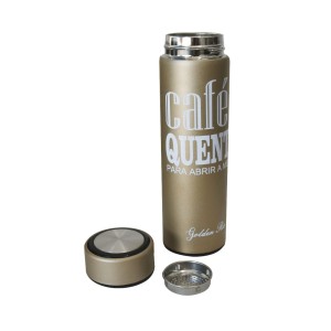 GARRAFA TÉRMICA COM INFUSOR DE 470 ML FOSCA - GDR0299-DOU2