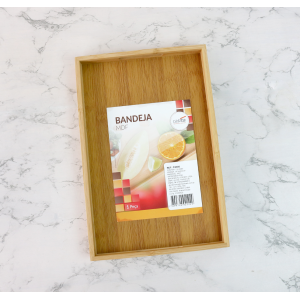 BANDEJA COM ALCA DE MDF 22X33CM - CX080