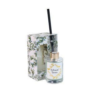 FRASCO PARA DIFUSOR DE VIDRO COM VARETAS 130ML - DIF05-B