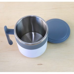 CANECA DE INOX 350 ML CINZA - GDR0664-CZ