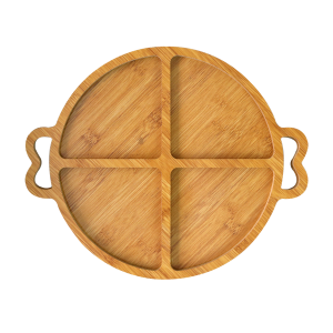 PETISQUEIRA DE MADEIRA COM 04 DIVISORIAS E ALÇA 30CM - MG5279