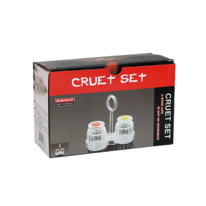 KIT SALEIRO E PIMENTEIRO COM SUPORTE EM ACRILICO GOLD ROSE - MG5114