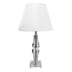 Abajur de Cristal com botão para liga e desliga 8001