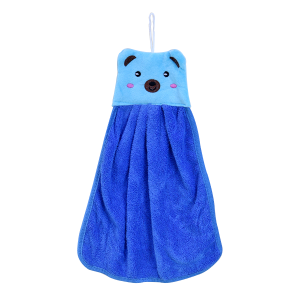 TOALHA DE MÃO PARA COZINHA E BANHEIRO DE POLIESTER - 30CMX40CM - TRC7776U-AZCL