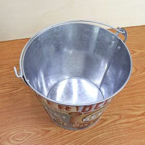 BALDE DE METAL PARA CERVEJA BEGE COLD BEER 7.6 LITROS - CA12097-C