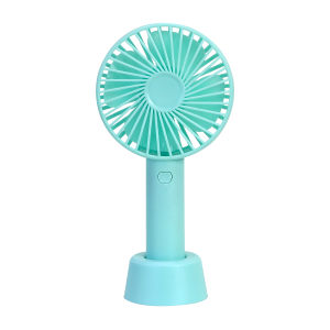 MINI VENTILADOR PORTÁTIL  RECARREGAVEL DE MÃO MESA USB LED - A841-TI